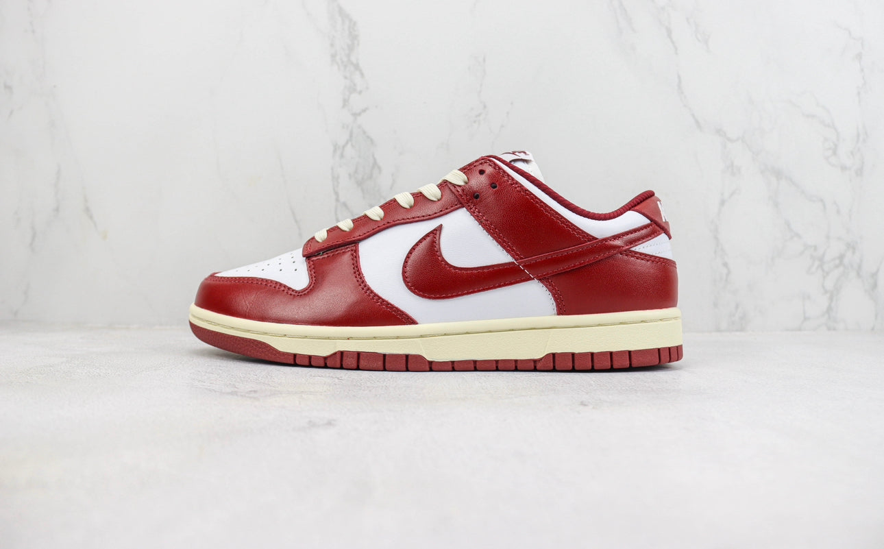 Nike Dunk Low PRM Vintage Team Red