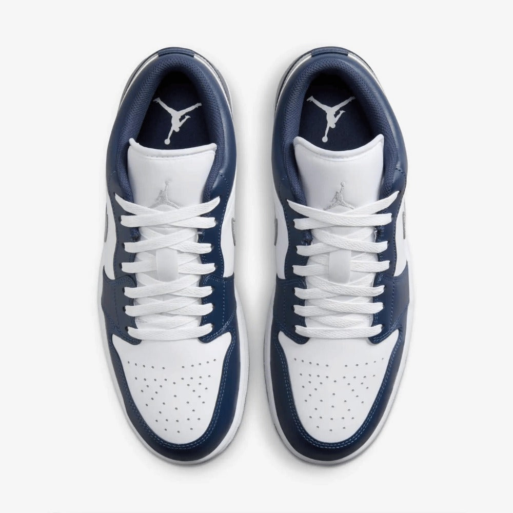 Jordan 1 Low Wolf Grey Midnight Navy