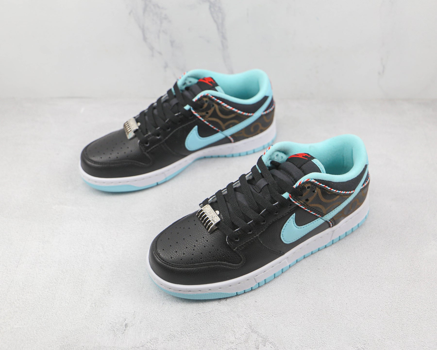 Nike Dunk Low Barber Shop Black