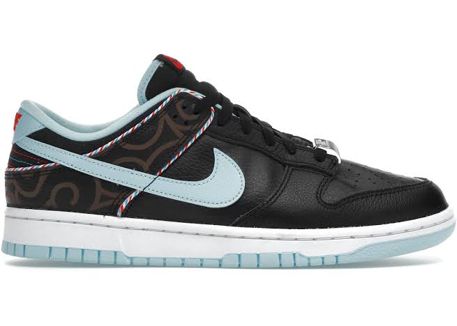 Nike Dunk Low Barber Shop Black