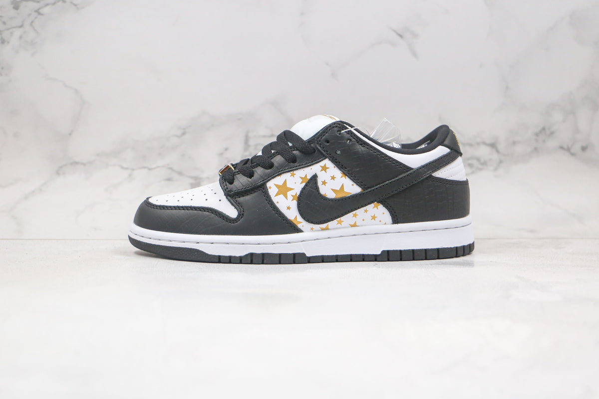 Nike SB Dunk Low Supreme Stars Black