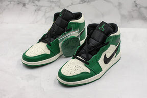 Jordan 1 Mid Pine Green