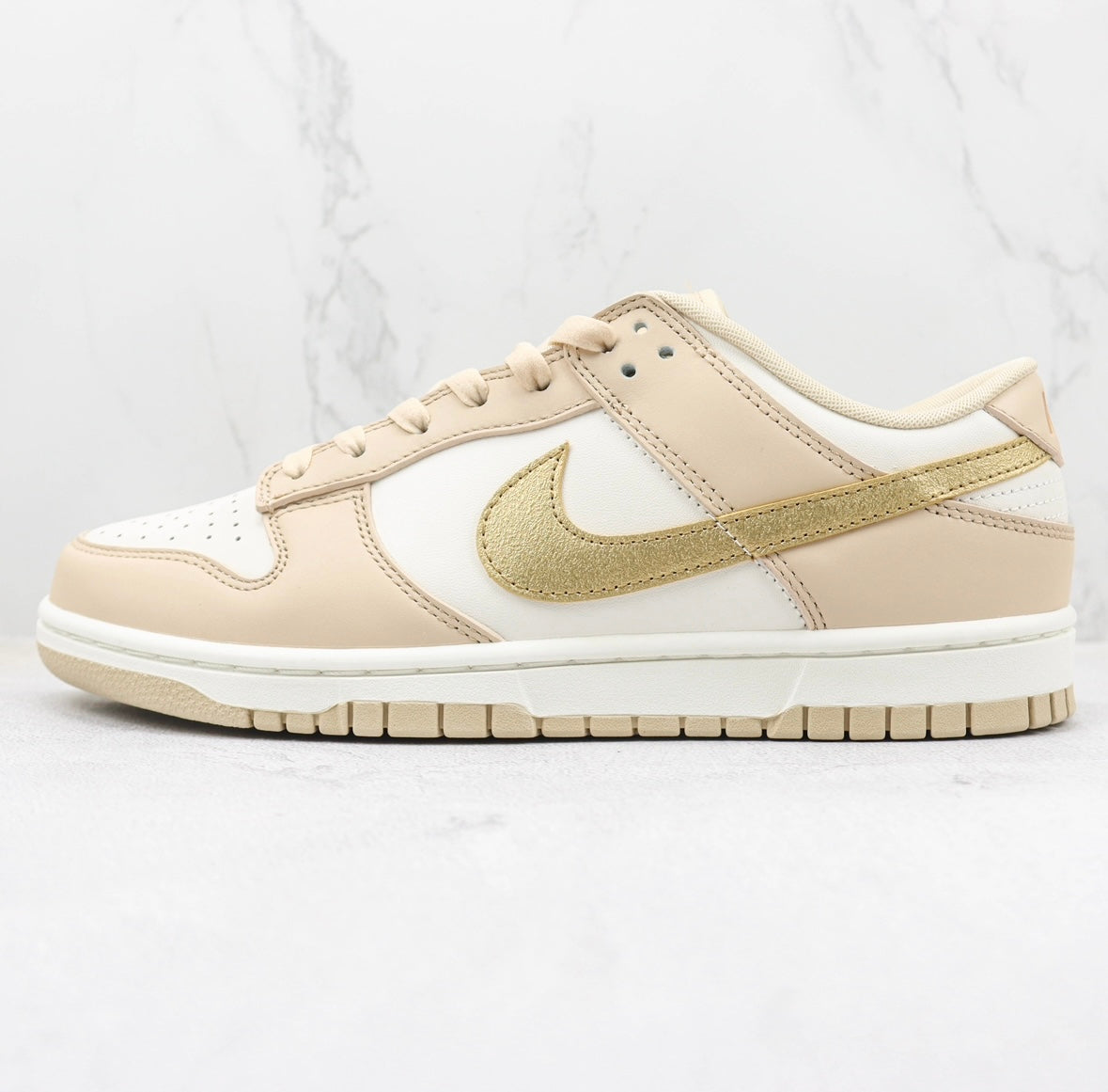 Nike Dunk Low Phantom Metallic Gold