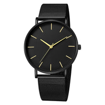 RUNERR Relógio Unisex Original Minimalista Quartzo Impermeável Aço Inoxidável 42mm