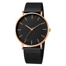 RUNERR Relógio Unisex Original Minimalista Quartzo Impermeável Aço Inoxidável 42mm