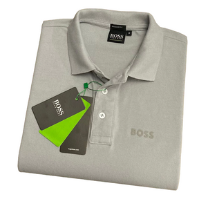 CAMISETA POLO MASCULINA HBOSS MONOCROMÁTICA