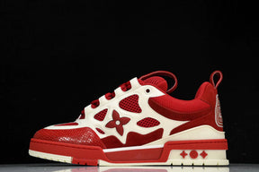 Tênis Louis Vuitton LV Skate Sneaker Red -  Com Caixa da LV