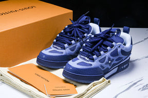 Tênis Louis Vuitton LV Skate Sneaker Blue -  Com Caixa da LV