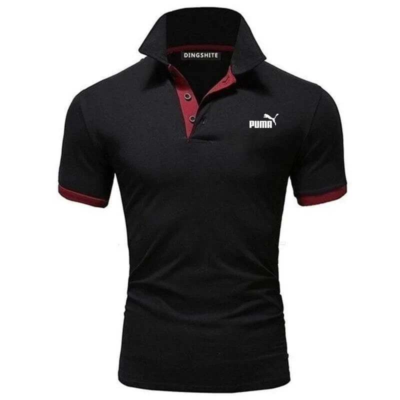 CAMISETA POLO MASCULINA PU MA BORDADO